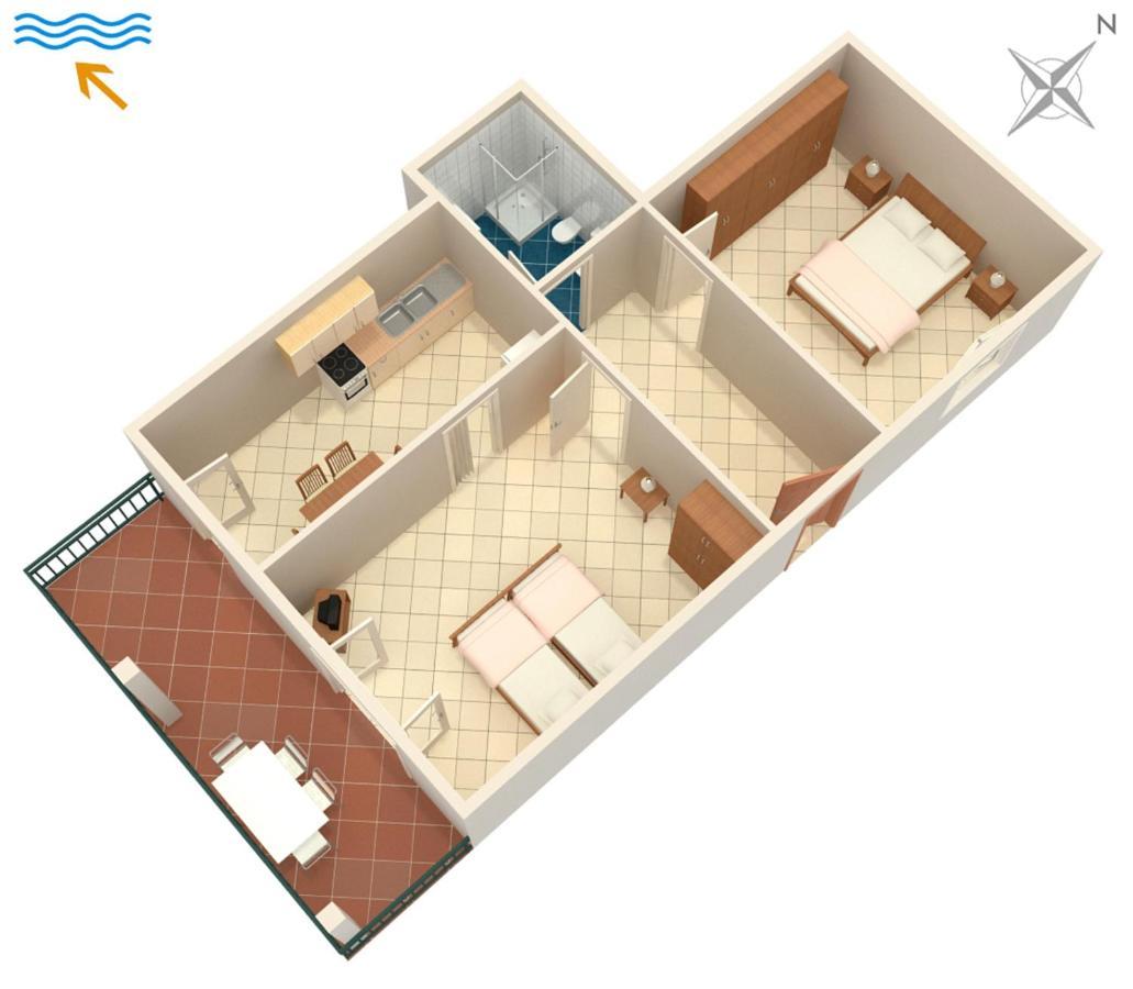 Apartments With A Parking Space Umag - 7094 Екстер'єр фото